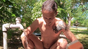 Latin Leche: Nico's Shaved Ass in Shorts
