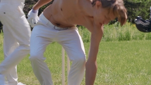 Men: Tonguing Tushy on the Field