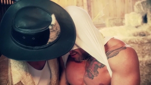 Men: American Man Takes His Brown-haired Toy