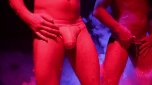 Men: Tatted Twinks and Muscled Men in a Sea of Foam