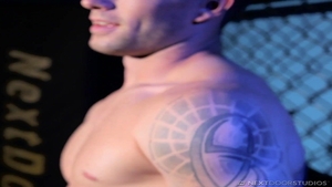 Next Door Male: Cum Drenched Mat Show with Brec