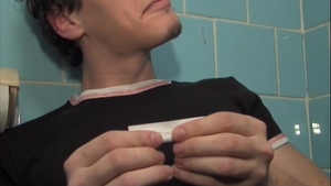 Blondie's Throat Stuffed by Tousled Hair