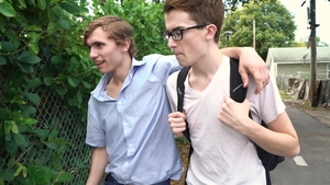 Brother Crush: Nerdy Kid's First Backdoor Experience