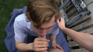 Brother Crush: Nerdy Kid's First Backdoor Experience