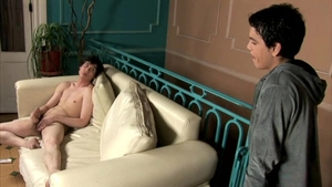 Boyz Party: Luscious Cheeks Covered in Man-Sized Load