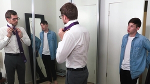Family Dick: Old Man Assists Young Lad in Homework Struggles
