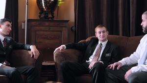 Missionary Boys: Bishop Angus Dominates Two Young Elders