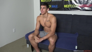 Next Door Casting: Rookie Toby's Jerk Off